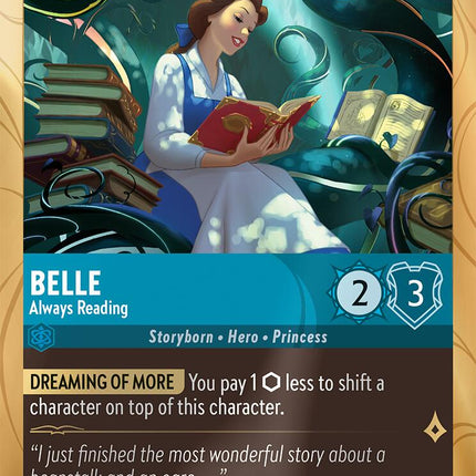 Belle - Always Reading (13) [Promo Cards]