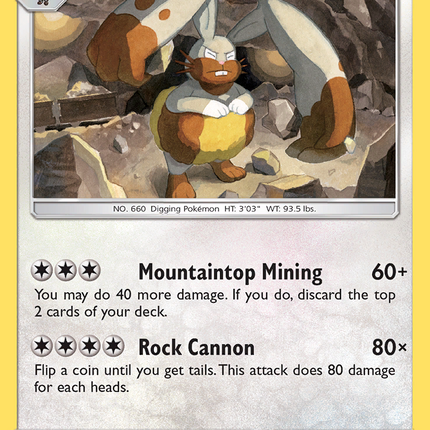 Diggersby (98/131) [Sun & Moon: Forbidden Light]