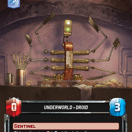 Palace Chef Droid (9) (9) [Ashes of the Empire Weekly Play Promos]