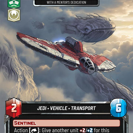 T-6 Shuttle 1974 - With a Mentor's Dedication (10) (10) [Ashes of the Empire Weekly Play Promos]