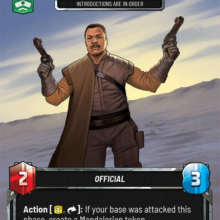 Greef Karga (11) (11) [Ashes of the Empire Weekly Play Promos]