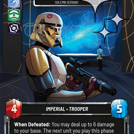 Enoch - Solemn Servant (21) (Foil) (21) [Ashes of the Empire Weekly Play Promos]