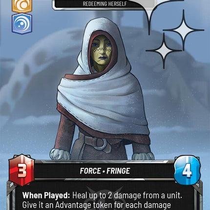 Barriss Offee (24) (Foil) (24) [Ashes of the Empire Weekly Play Promos]