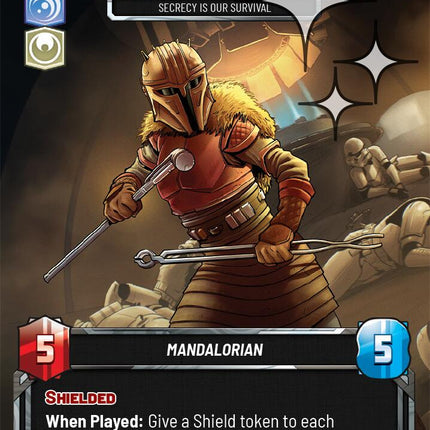 The Armorer - Secrecy is Our Survival (27) (Foil) (27) [Ashes of the Empire Weekly Play Promos]