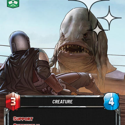 Blurrg (32) (Foil) (32) [Ashes of the Empire Weekly Play Promos]