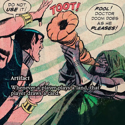 Horn of Greed (Borderless) [Marvel Universe: Eternal-Legal]