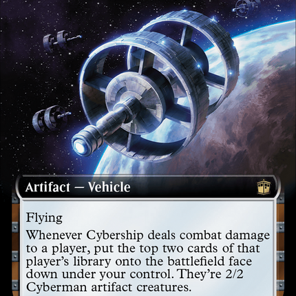 Cybership (Extended Art) [Doctor Who]