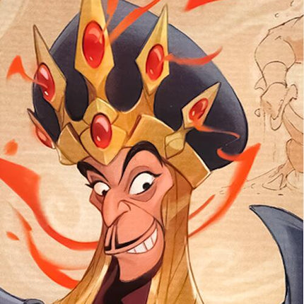 Reign of Jafar Puzzle Insert (Version 2 of 2) (Top Middle) [Reign of Jafar]