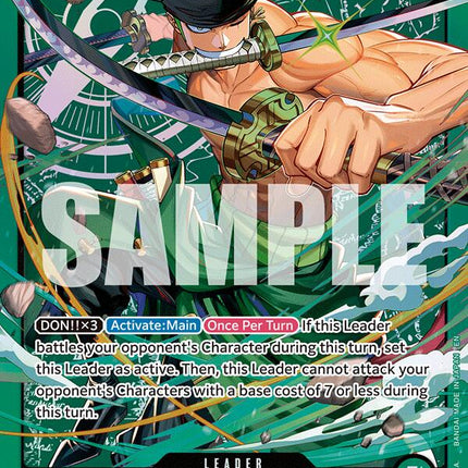 Roronoa Zoro [Starter Deck: GREEN Roronoa Zoro]