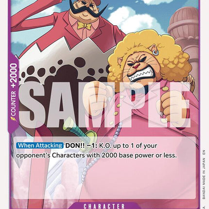 Baron Tamago & Pekoms [Starter Deck: PURPLE Charlotte Katakuri]