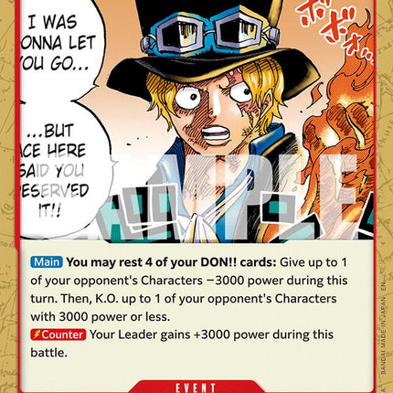 But Ace Here Said You Deserved It!! [One Piece Film: Red]