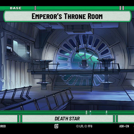 Emperor's Throne Room // Shield (21/264 // T03) (21/264 // T03) [Ashes of the Empire]