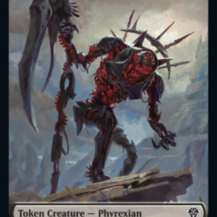 Phyrexian // Stangg Twin Double-Sided Token [Dominaria United Tokens]