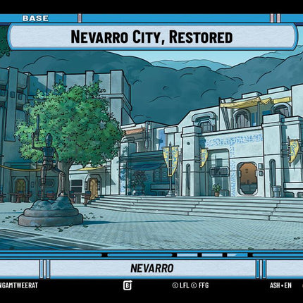 Nevarro City, Restored // Shield (20/264 // T03) (20/264 // T03) [Ashes of the Empire]