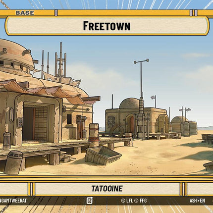 Freetown // Mandalorian (290 // t04) (Hyperspace) (290 // T04) [Ashes of the Empire]
