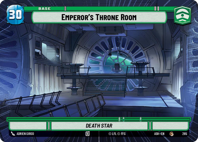 Emperor's Throne Room // Advantage (285 // t05) (Hyperspace) (285 // T05) [Ashes of the Empire]