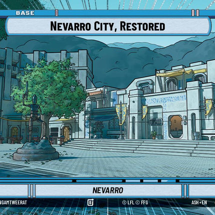 Nevarro City, Restored // Shield (284 // t06) (Hyperspace) (284 // T06) [Ashes of the Empire]
