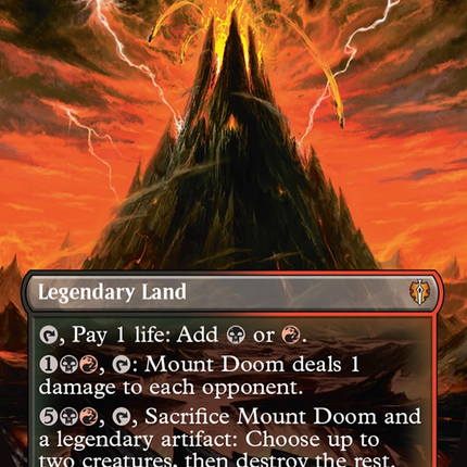 Mount Doom (Borderless) [The Hobbit: Eternal-Legal]