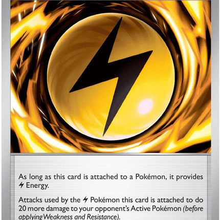 Voltaic Lightning Energy (084/084) (Deck Exclusive) [Mega Evolution: Pitch Black]