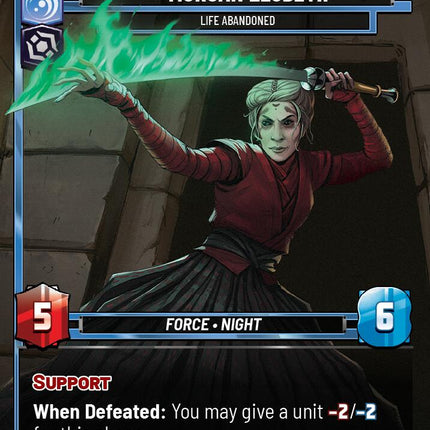 Morgan Elsbeth - Life Abandoned (154) (Prize Wall) (Foil) (154) [Galactic Championship 2026]