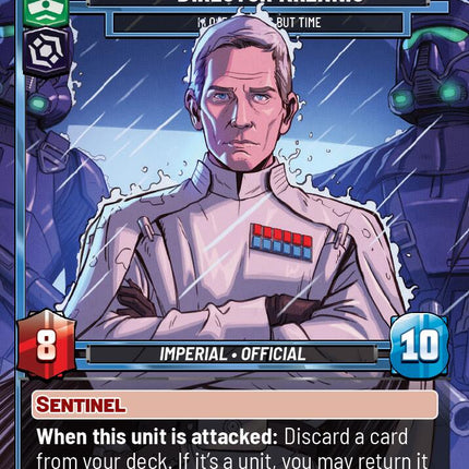 Director Krennic - I Lose Nothing But Time (157) (Prize Wall) (Foil) (157) [Galactic Championship 2026]