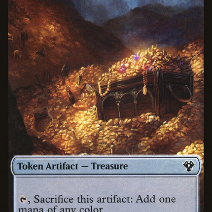 Spirit // Treasure Double-Sided Token [Commander 2020 Tokens]