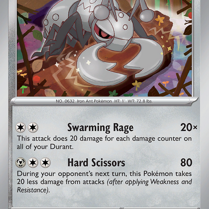 Durant (129/182) [Scarlet & Violet: Paradox Rift]