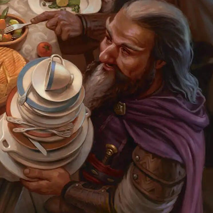 Ori, Plate Stacker Art Card (6/12) [The Hobbit Art Series]