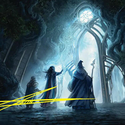 Uncover the Moon-Letters Art Card (Gold-Stamped Signature) [The Hobbit Art Series]