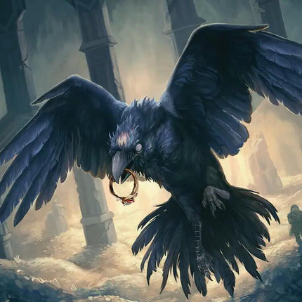 Most Decrepit Old Bird Art Card (Gold-Stamped) [The Hobbit Art Series]