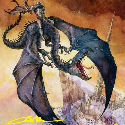 Witch-king, Bringer of Ruin Art Card (Gold-Stamped Signature) [The Hobbit Art Series]