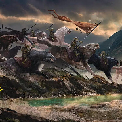Tide of Fury and Disorder Art Card (Gold-Stamped Signature) [The Hobbit Art Series]