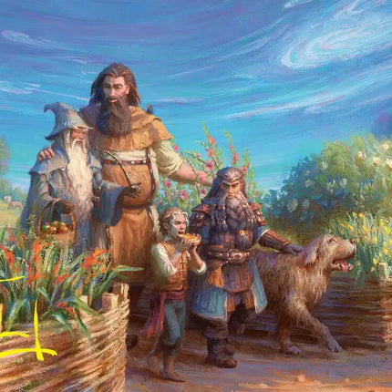 Beorn's Hospitality Art Card (Gold-Stamped Signature) [The Hobbit Art Series]