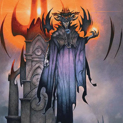 Sauron, the Lidless Eye Art Card (Gold-Stamped Signature) [The Hobbit Art Series]