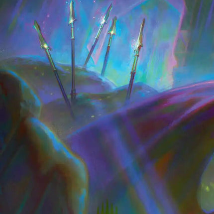 Long-Lost Lances Art Card (7/12) [The Hobbit Art Series]