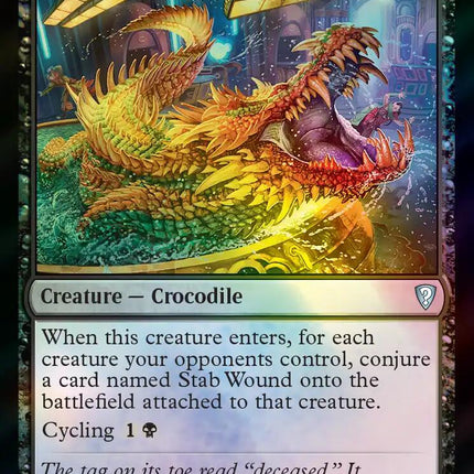 Perforator Crocodile [Mystery Booster: Commander Edition]