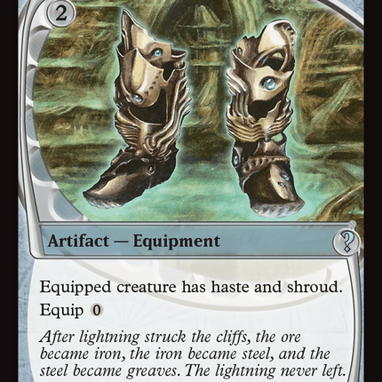 Lightning Greaves (Future Sight) [Mystery Booster 2]