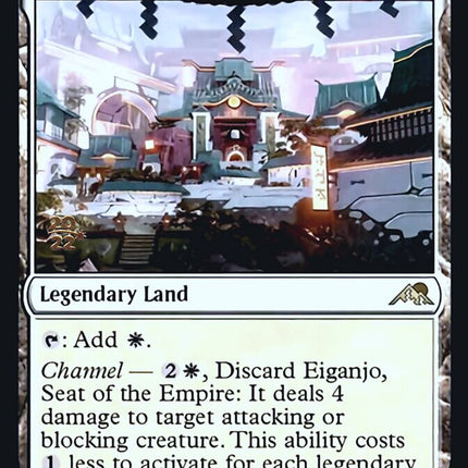 Eiganjo, Seat of the Empire [Kamigawa: Neon Dynasty Prerelease Promos]