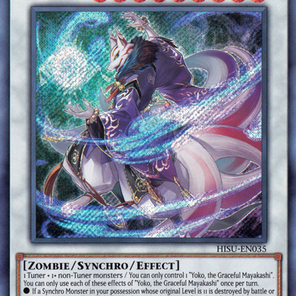 Yoko, the Graceful Mayakashi [HISU-EN035] Secret Rare