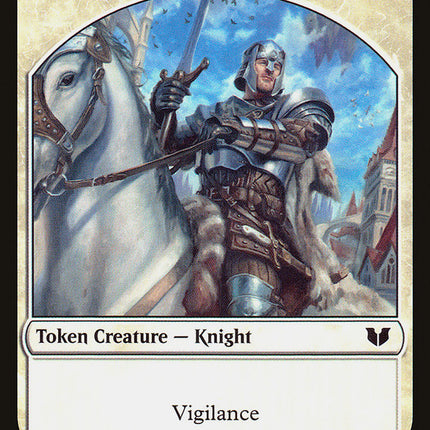 Angel // Knight (005) Double-Sided Token [Commander 2015 Tokens]