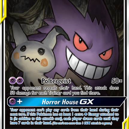 Gengar & Mimikyu GX (165/181) [Sun & Moon: Team Up]