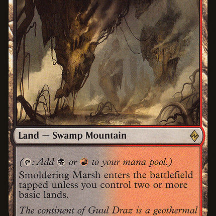 Smoldering Marsh (Promo) [Standard Showdown Promos]