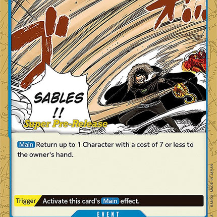 Sables [Super Pre-Release Starter Deck: The Seven Warlords of the Sea]