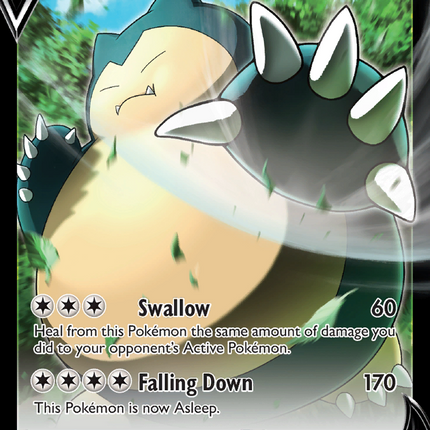 Snorlax V (141/202) (Oversized) [Sword & Shield: Base Set]