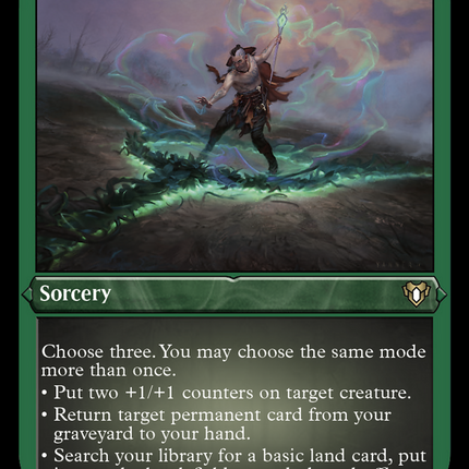 Verdant Confluence (Foil Etched) [Commander Masters]