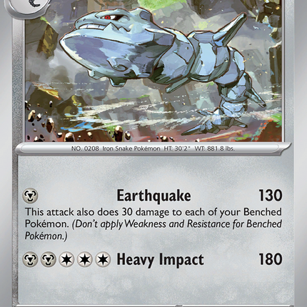 Steelix (125/182) [Scarlet & Violet: Paradox Rift]