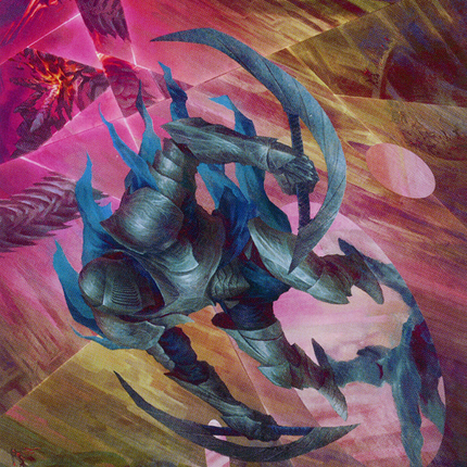 Xerex Strobe-Knight Art Card [March of the Machine Art Series]