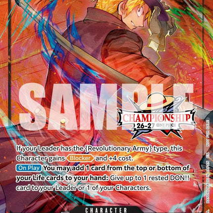 Sabo (CS 26-27 Celebration Pack) [One Piece Promotion Cards]