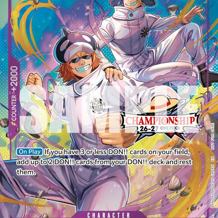 Shachi & Penguin (CS 26-27 Celebration Pack) [One Piece Promotion Cards]