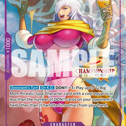 Charlotte Smoothie (CS 26-27 Event Pack Finalist Ver) [One Piece Promotion Cards]